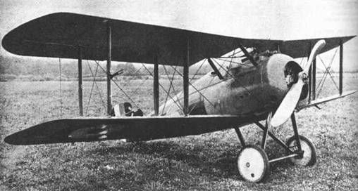 Vue d'un Sopwith Snipe (Photo: Jane's fighting aircraft of World War I John W.R.Taylor)